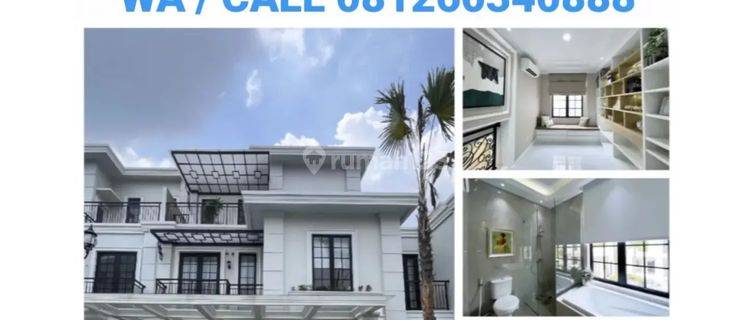 DI JUAL 1 UNIT VILLA SIAP HUNI DI KOMPLEK JEWEL PARK POLONIA 1