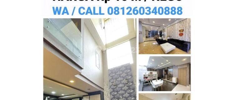 DI JUAL
1 UNIT VILLA LUX SIAP HUNI DI KOMPLEK JATI RESIDENCE ( BOULEVARD) 
 1