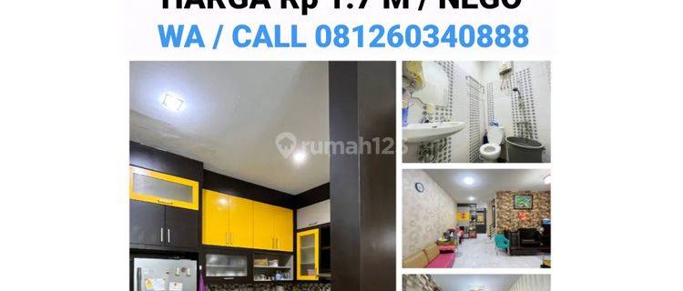 DI JUAL 1 UNIT VILLA SIAP HUNI DI KOMPLEK MUTIARA RESIDENCE 1