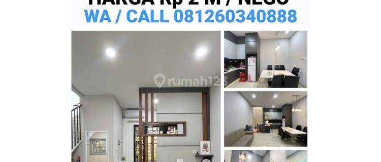 DI JUAL 1 UNIT VILLA SIAP HUNI DI KOMPLEK CITRALAND 1