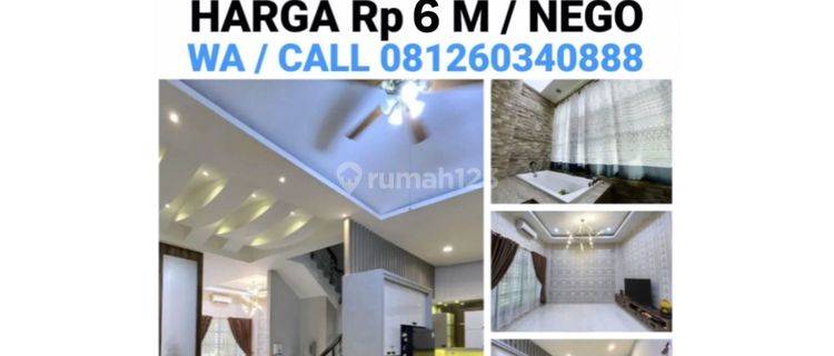 Di Jual 1 Unit Villa Hook Siap Huni Di Komplek Grand Cemara Asri 1