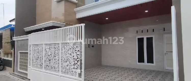 Nice New Minimalist 2-Storey House in Fajar Indah Colomadu Solo 1