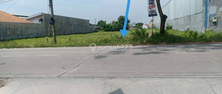 Tanah Zona Pergudangan Dekat Pintu Tol Kartasura Solo 1