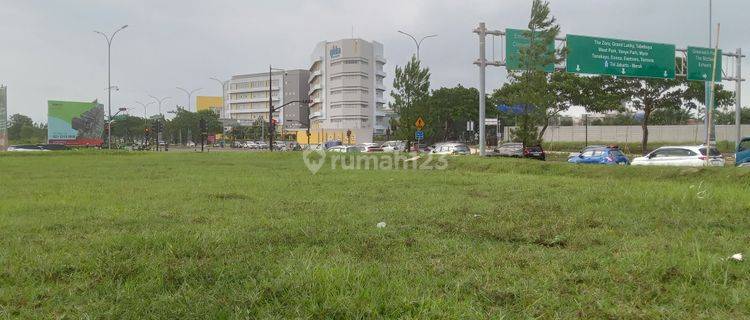 Kavling Kommersial Di Jual Murah Harga Di Bawah Pasar Di Jl Boulevard Depan Ipeka,bca Dan Toyota Astra Bsd City,hemat Puluhan Milyar Cuan Besar 100%. 1