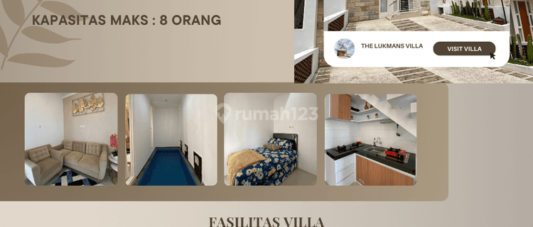 Villa Murah 2 Lantai Lokasi Samping Museum Satwa Kota Batu  1