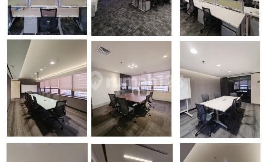 DISEWAKAN RUANG KANTOR FULL FURNISH 827sqm JAKARTA PUSAT  1