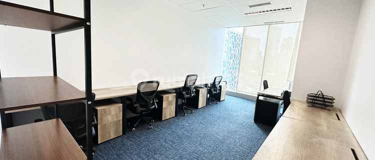 SEWA KANTOR KUNINGAN FULL FURNISH ALL IN INCLUDE WIFI DAN RUANG MEETING 1