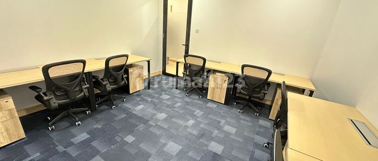 Sewa Kantor Furnish Pelindo Tower 4 Sampai 20 Meja Include Wifi dan Service Charge 1