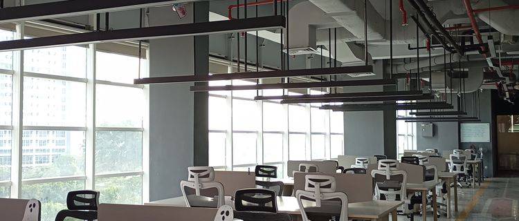 Office Space Furnish 1 Lantai Full 622sqm Kirana Boutique Office Mewah Dan Bagus 1