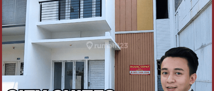 Rumah Medan Dijual Di Komplek City Suites 6X17  1