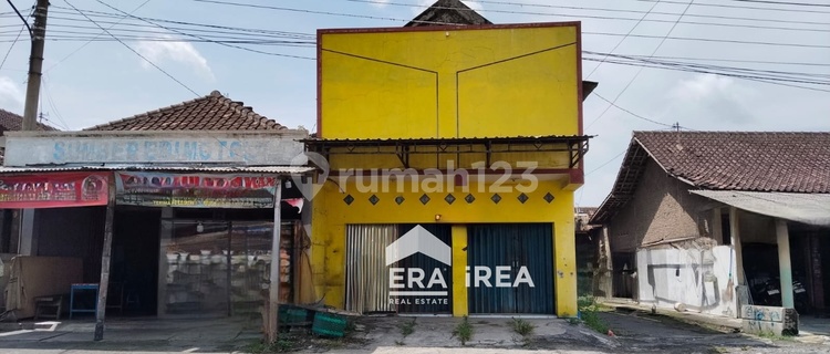 For Sale 2-Story Shop House in Solo Near Ir Sukarno Market Sukoharjo 1