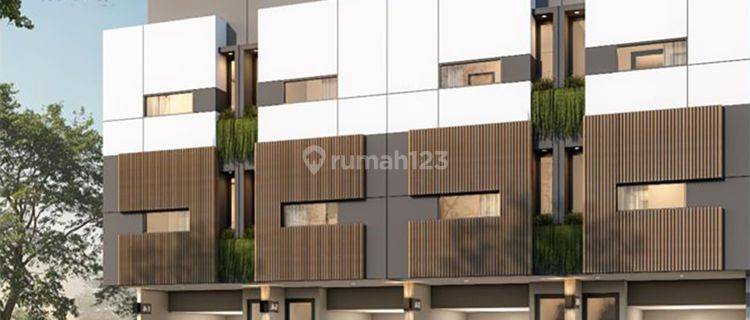 Rumah modern 3 lantai di Kramat Sentiong, Jakarta Pusat 1