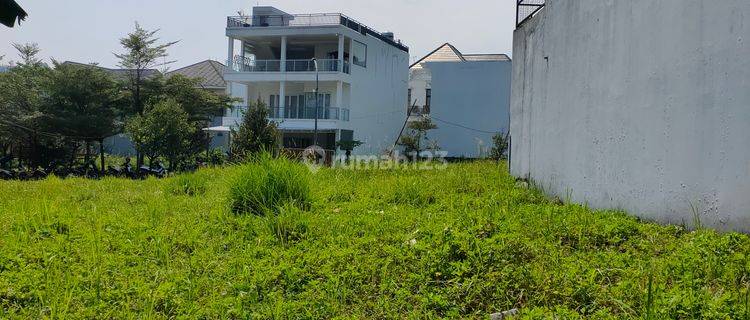 Tanah kavling level sertipikat di cluster depan sentul city  1