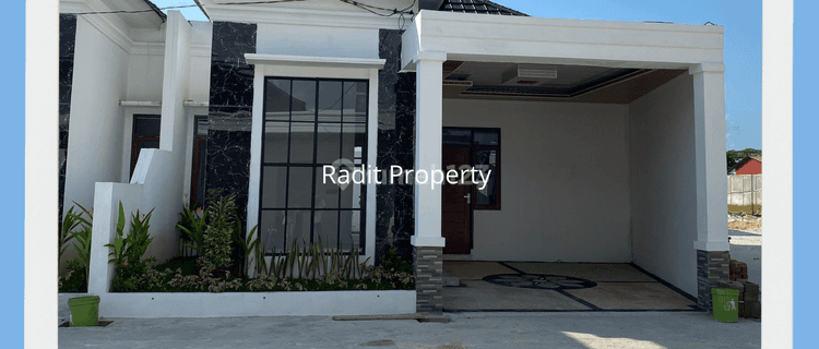 Rumah One Gate System Dengan Model Kekinian  1