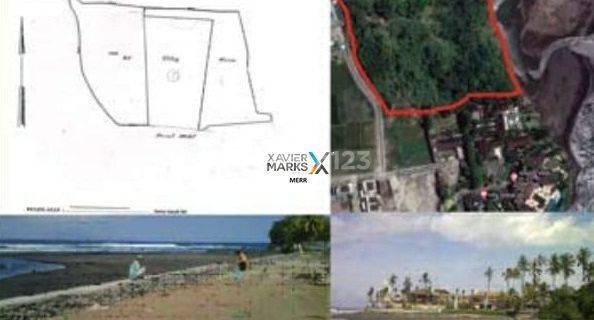 For sale beach front land at Ketewel Beach Bali near the villa 1