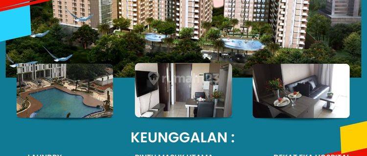 Apartemen Serpong Green View 2 Kmr Tdr Bagus Furnished strategis  1