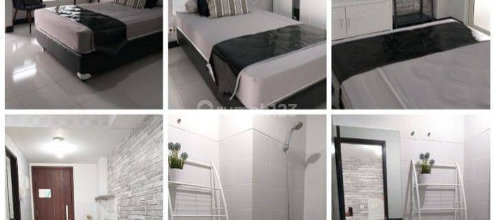 Apartemen Scientia Studio Full Furnish view Swimming Pool Murah 1