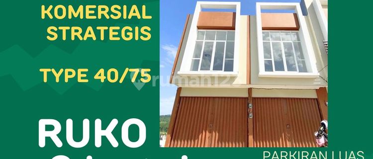 For Sale: 2-Story Shop House Type 40 75, Strategic Commercial Location. 1