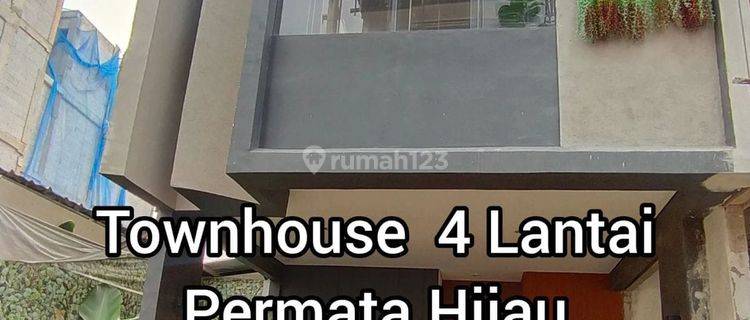 Rumah Modern Minimalis 4 Lantai di Permata Hijau Kebayoran 1