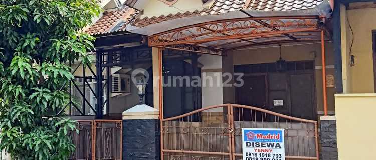 For Rent Ready-to-Occupy House in Melati Mas Regency, Serpong (YK) 1