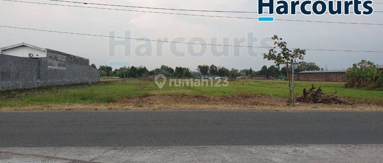Tanah kawasan industri di Serenan Juwiring Klaten dekat jalan raya solo jogja 1