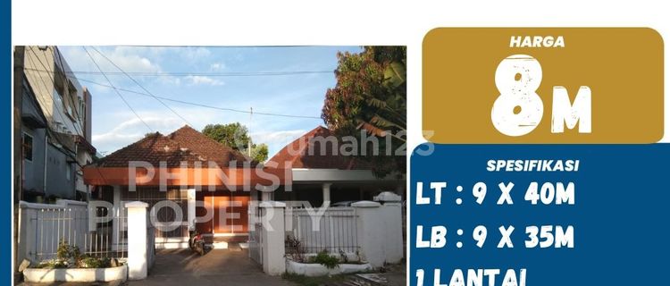 DIJUAL Rumah di Jalan Andalas 1