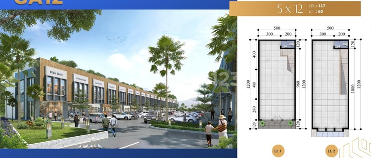 FOR SALE Latest Golden Arcade Shophouse in Citraland Celebes Hertasning 1