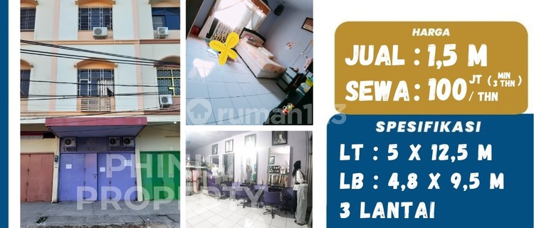 For Sale Shop House in the City Center on Jalan Singa 1