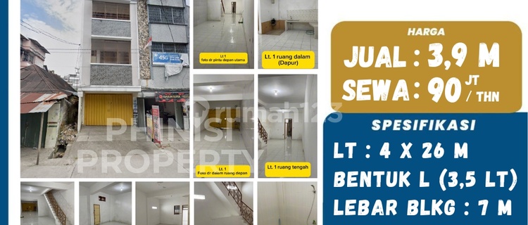 FOR SALE Shop House on Diponegoro Street 1