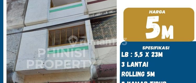 FOR SALE 3-Story Shop House on Jalan Tentara Pelajar 1