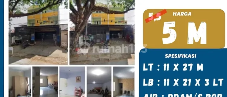 FOR SALE 2-Unit Shop House on Opu Daeng Risadju Street 1