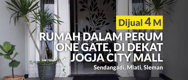 Rumah Dalam Perum Dengan Desain Modern, Dekat Jogja City Mall 1