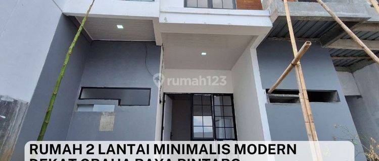 Hunian 2 Lantai Modern Minimalis Nempel di Graha Raya Bintaro 1