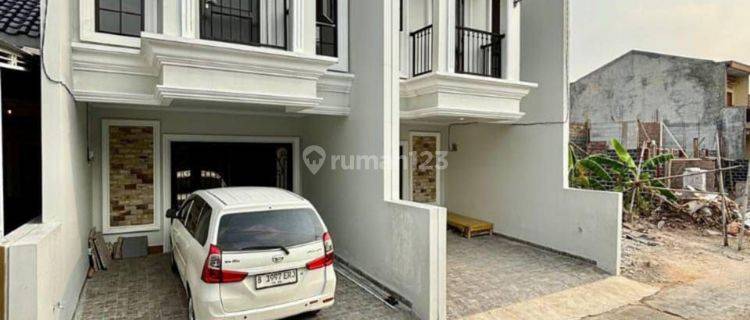 Rumah Modern Classic 2 Lantai Plus Rooftop Tanah Baru Beji Depok 1