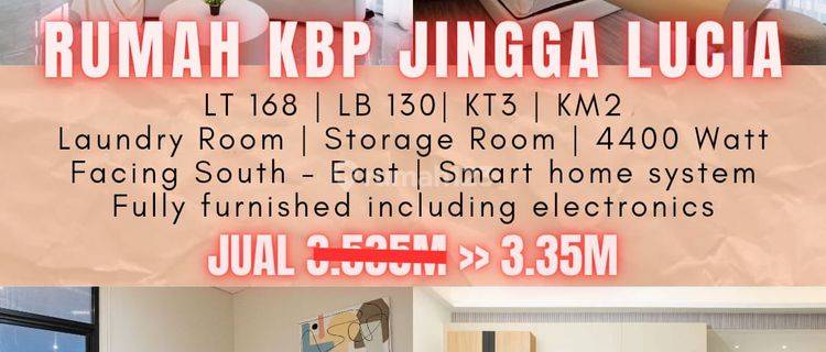 Rumah Hook Renovasi Furnished Bagus Di Jingganagara KBP Bandung Rumah Furnished Sudah Renovasi SHM - Sertifikat Hak Milik di Tatar Jingganagara KBP Bandung, Kota Baru Parahyangan 1