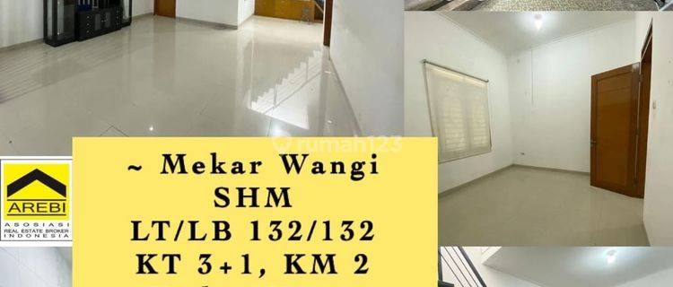 Rumah Lebar Muka 8 Meter Di Mekar Wangi Bandung 1