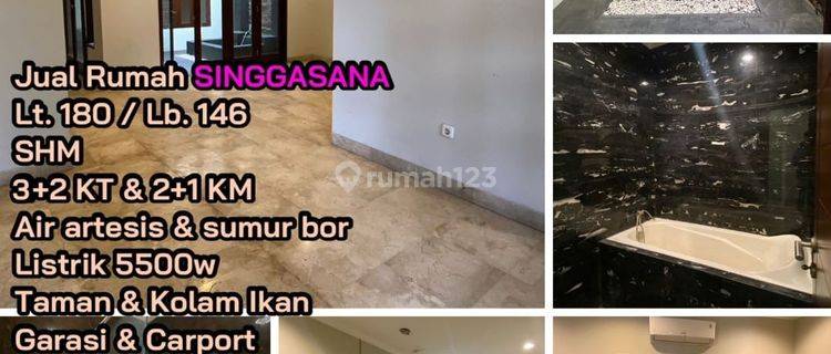 Rumah 1 Lantai Asri Hadap Timur Di Singgasana Pradana Bandung Rumah Semi Furnished SHM - Sertifikat Hak Milik Bagus di Kompleks Singgasana Pradana Bandung, Mekar Wangi 1