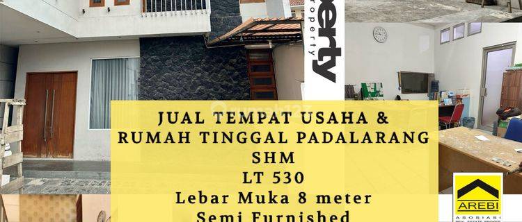 Ruang Usaha & Rumah Tinggal Di Padalarang Ruang-Usaha di Jalan Raya Purwakarta Padalarang Bandung , Padalarang 370 m² SHM - Sertifikat Hak Milik Semi Furnished 1