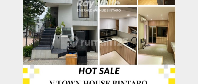 Rumah DiJual Di V Town House Veteran, Pesanggrahan Jaksel 1