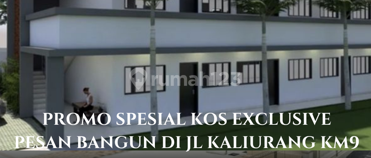 Rare Find! Quick Sale New Boarding House Just 8 Minutes from UGM Campus Jogja, Certified Land Title, Eligible for Mortgage, Only 200 Meters from JL Raya Kaliurang KM 9 1