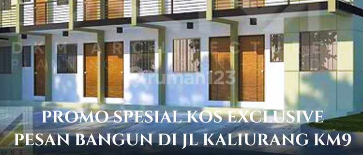 Rare Find! For Sale: Dormitory Only 8 Minutes from UGM Campus Jogja Sleman, Freehold Land Title, Build-to-Order, Just 200 Meters from Jl Raya Kaliurang KM 9 1