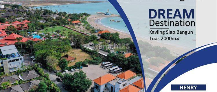 Kavling Beach Front Bali Hanya 5 Mnt Ke Airport Bangun Istana Impian Anda 1