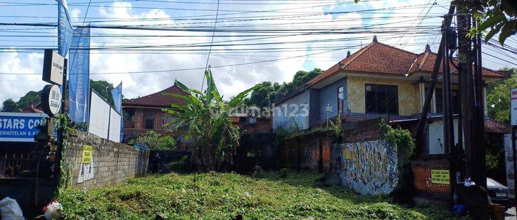 Tanah SHM Komersial Jalan Raya Goa Gajah Ubud Dekat Obyek Wisata 1