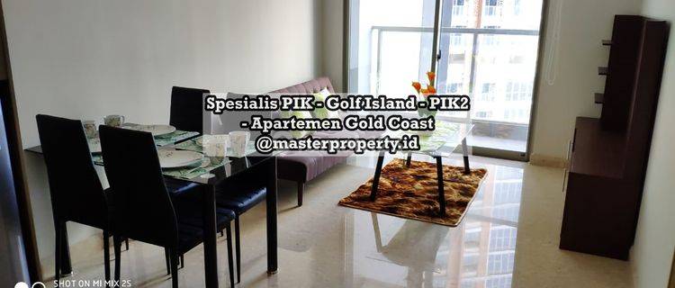 Dijual Apartemen Gold Coast Furnished, Ada Lot Parkir, Siap Huni  1