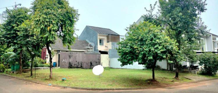 Kavling Hoek di Pavilion BSD 285 m² Hadap Selatan Timur Lok. Strategis 1