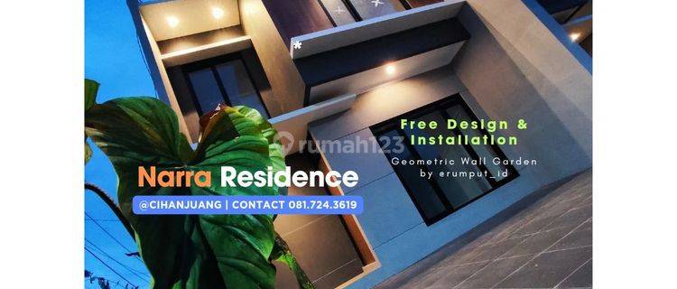 J026 Dijual Rumah Baru Dp 0 Narra Residence Cihanjuang Hanya 33 Unit 1