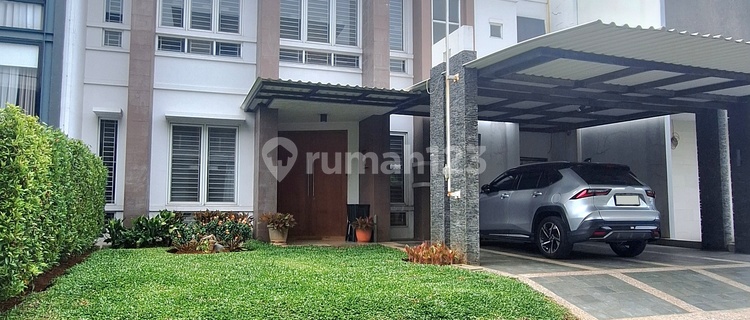 Dijual Rumah Modern 2,5 Lantai Rapi Siap Huni di Alam Sutera 1