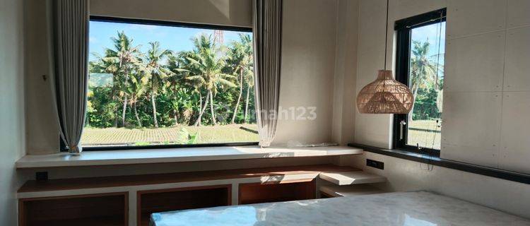 For Rent 3 Bedroom Villa With Rice Field View In Beraban Tanah Lot 1