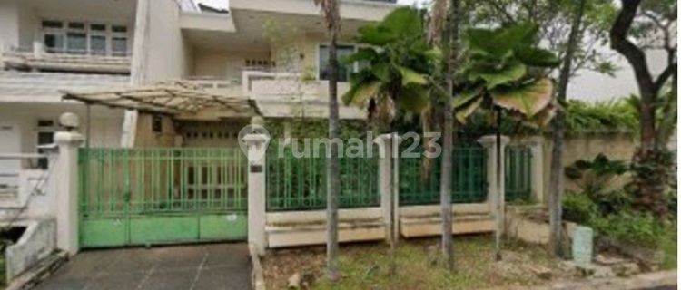 J2134-cb35+ Rumah 2 Lantai 275/400 M2 Hadap Timur Unfurnish Jalan 3 Mobil Di Intercon  1