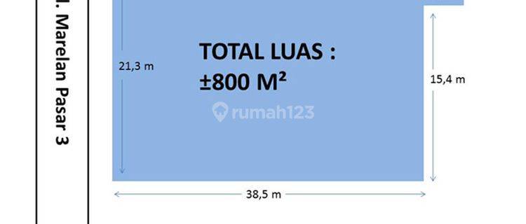 Tanah Marelan Pasar 3 Luas 800 Meter Medan Cocok Untuk Usaha 1